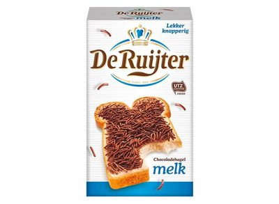 De Ruyter Milk Chocolate Hail 400g