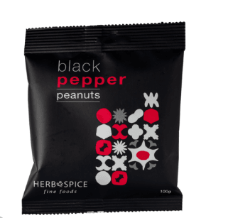 Black Pepper Peanuts 100g