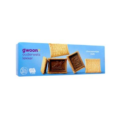 G&#039;woon Milk Chocolate Coated Biscuits 150g