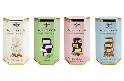 Walters Assorted Hazelnut Almond Milk Chocolate Nougat Gift Box