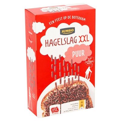 Jumbo Chocolate Hail Dark 600g