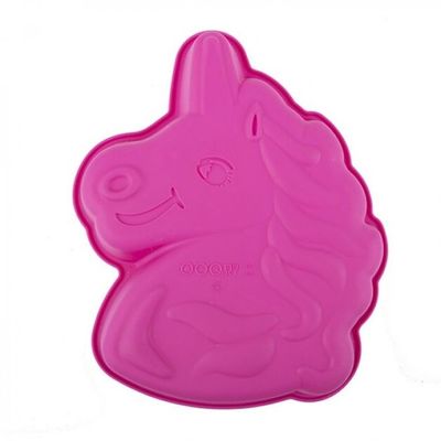 Silicone Unicorn Cake Mould 28.5x 23.5x 5cm Pink