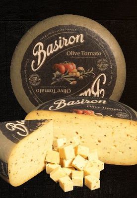Olive and Tomato Gouda Cheese