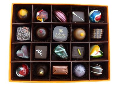 Chocolate Gift Box 35 Pieces + (Large Square GIft Box)