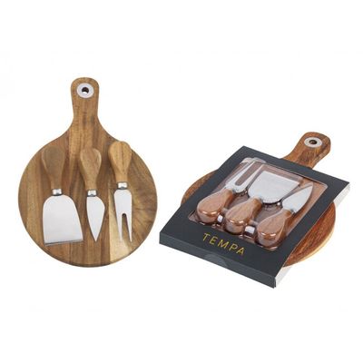 Fromagerie Circle 4pc Cheese Set