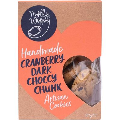 Cranberry Dark Choccy Chunk 185g