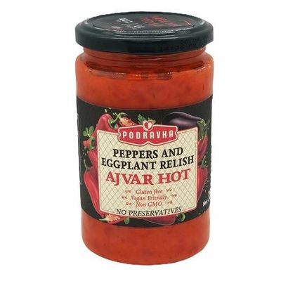 Avjar Hot Peppers &amp; Egglplant Relish