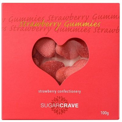 Strawberry gummies BOX 100g