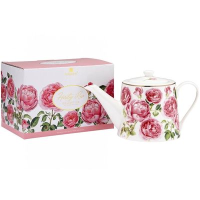 Heritage Rose 900ml Infuser Tea Pot
