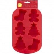 Silicone Mould Stocking, Boy, Tree 6