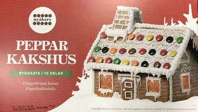 Nyakers Gingerbread house 300g