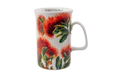 Flowers of NZ Pōhutukawa Can Mug