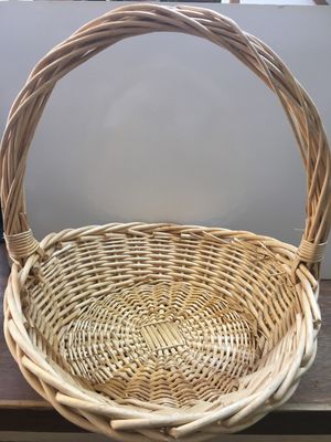 Large Round Cane With Handle