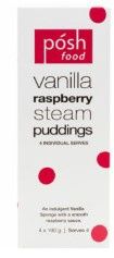 Raspberry pudding - 4 x 100g