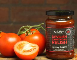 Shaws Devillish Chilli &amp; Tomato Relish 300g