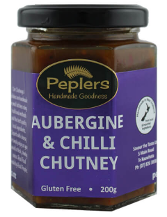 Aubergine &amp; Chilli Chutney 240g