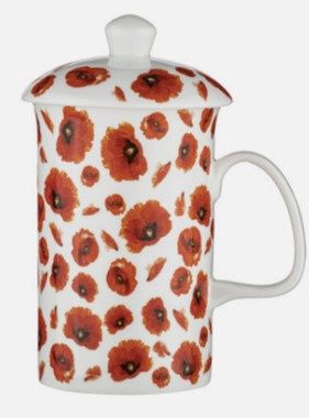 Red Poppies 3 Piece Infuser