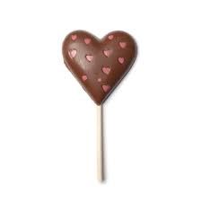 Chocolate Heart Lollipop