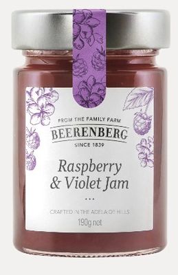 Raspberry &amp; Violet Jam 190g