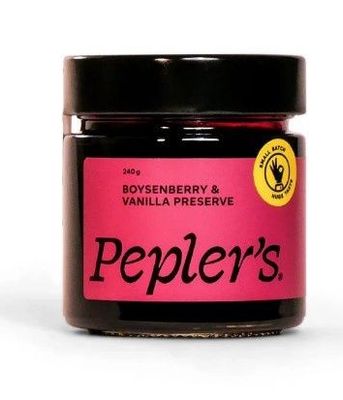 Boysenberry &amp; Vanilla Preserve 240g