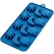 Candy Mould Silicone Space 12cav