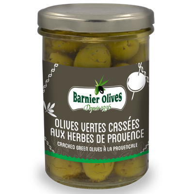 Green Olives With Provencal Herbs 115g