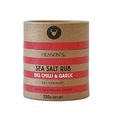 Chilli &amp; Garlic Salt Canister 130g