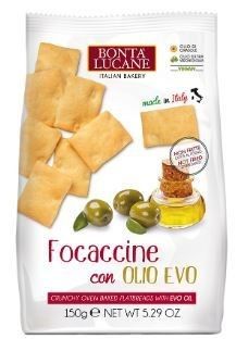 Olive Oil Focaccine Snack 150g