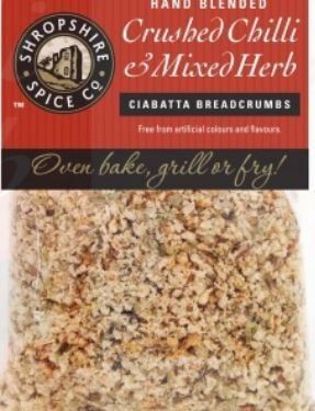 Chilli &amp; Mixed Herbs Breadcrumbs 100g