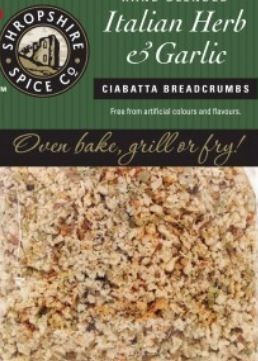 Italian Herbs &amp; Garlic Breadcrumbs 100g