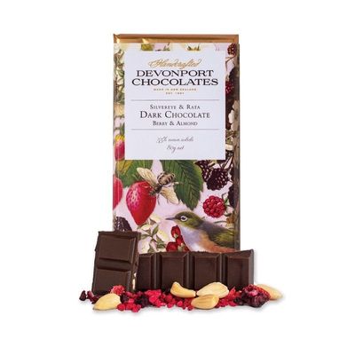 VINTAGE CHOCOLATE BAR, SILVER EYE, DARK CHOCOLATE ALMOND &amp; BERRY