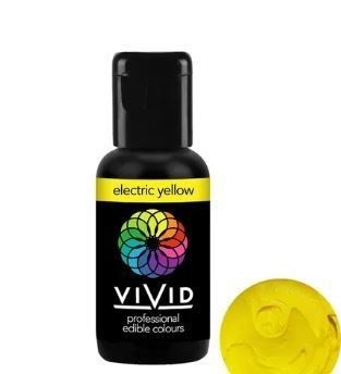 ELECTRIC  YELLOW  GEL COLOUR 21G
