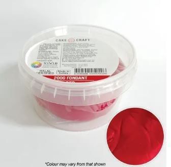 FONDANT RED 200G