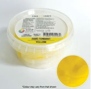 FONDANT YELLOW 200G