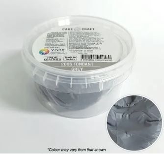 FONDANT GREY 200G