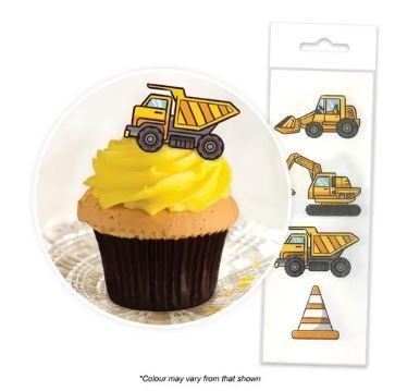 CONSTRUCTION | WAFER TOPPERS | PACKET OF 16