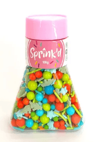 DINO RAWR MEDLEY SPRINKLES 100G