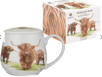 Highland Herd Mug 3 Piece Infuser