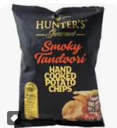 Hunter&#039;s Crisps Smoky Tandoori Pouch 125g