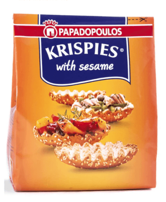 Krispies With Sesame Toasted Rolls 200g