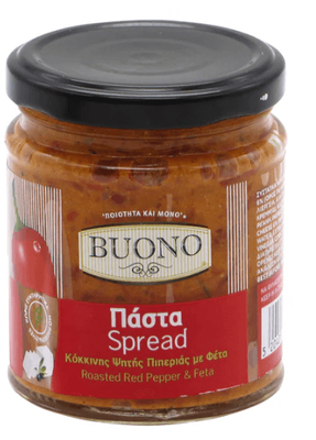 Buono Roast Red Pepper &amp; Feta Spread 200g