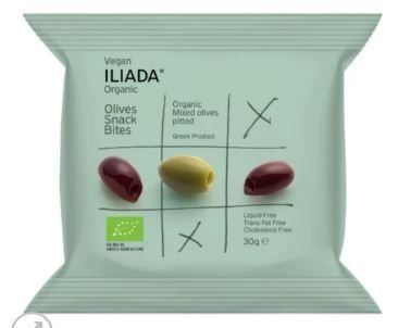 Mixed Organic Olives Bag 30g