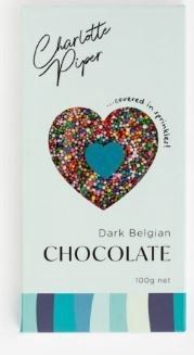 Dark Belgian Chocolate with Sprinkles 100g