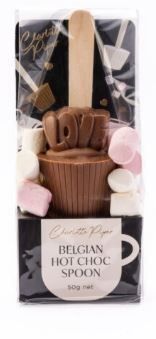 Hot Chocolate Spoon &ndash; Milk Chocolate LOVE