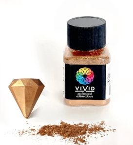 SHIMMER ROSE GOLD | EDIBLE METALLIC DUST | 10G