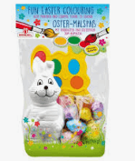 Easter Colouring Set With Chocolate Assorted Designs 50g