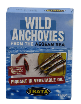 Anchovies Piquant in Vegetable Oil 100g