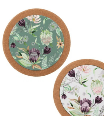 Leura Assorted 2pk Cork Trivet