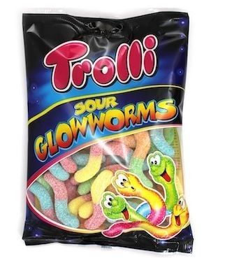 Trolli Glowworms 200g
