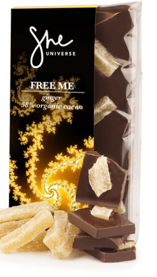 Free Me Bar Ginger 58% 90g